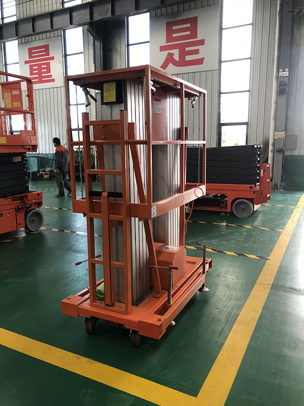 双柱铝合金升降机